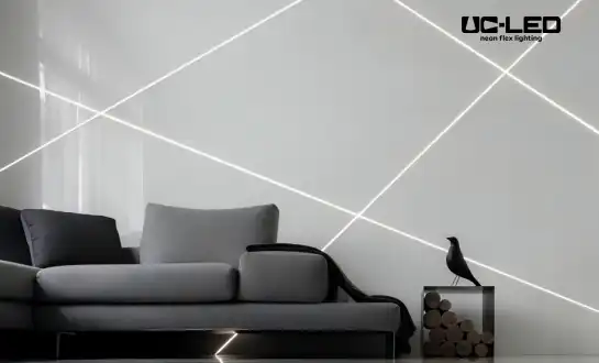How to design architectural lighting using Top Bend or Side Bend Neon Flex?